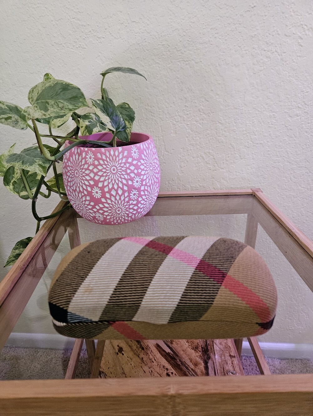 Burberry Nova check hard sunglass /glasses case made in Italy.